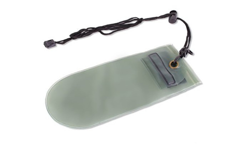 Mil-Tec - Vodotěsná peněženka na krk - 100 x 230 mm - OD Green - 15823001