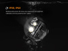 Fenix - Dobíjecí čelová svítilna LED - 1400 lumenů - černá - HM65R