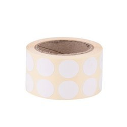 Samolepky - Bílé - 16 mm - 1000 ks