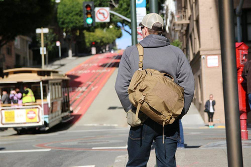 Helikon - Taška Urban Courier Large® - Cordura® - černá / šedá - TB-UCL-CD-0135A