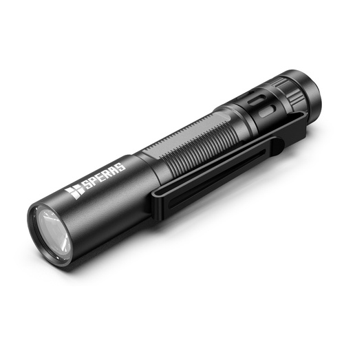 Speras - M10 CRI95 LED taktická svítilna - 120 lm - černá - SPERAS M10 CRI95