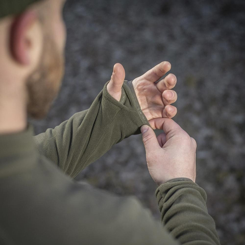 M-Tac - Military Fleece Delta Polartec Cardigan Raglan - Dark Olive - 70022048