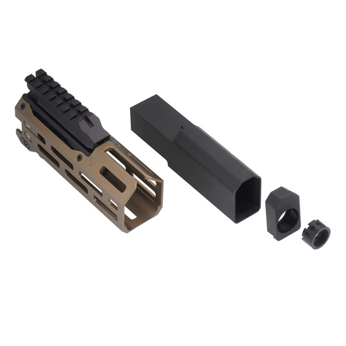 Strike Industries - Chránič M-LOK pro CZ Scorpion EVO Strike 6" - FDE - SI-CEVO-HG-6-FDE