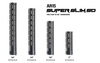 UTG - Chránič ruky pro AR15 Super Slim SD Free Float - 14'' - M-LOK - Mil-Spec - černý - MTU046XLM