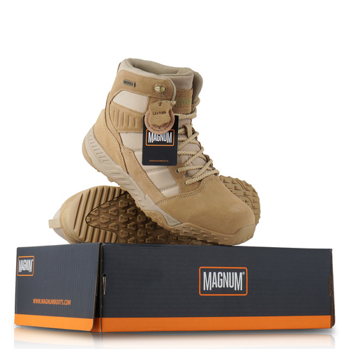 Magnum - Vojenská obuv Motru Mid WP - střední - Desert Tan - AVSSS22-MG-BD-01