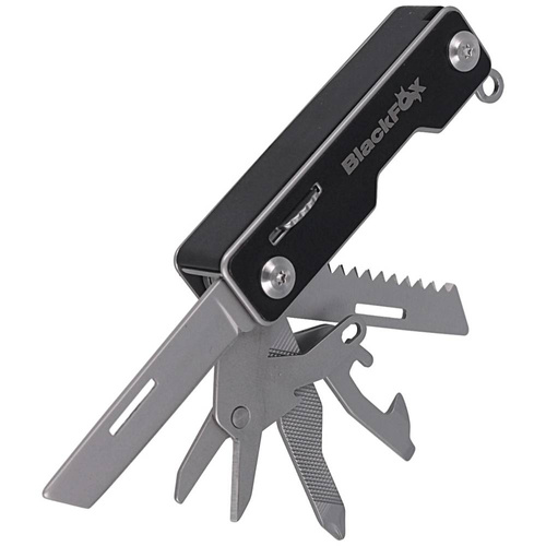 FOX - BlackFox Pocket Boss multitool - 9 nástrojů - černá - BF-205.