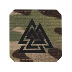 M-Tac - Laserem řezaná nášivka Valknut - Multicam / Black - 51162802