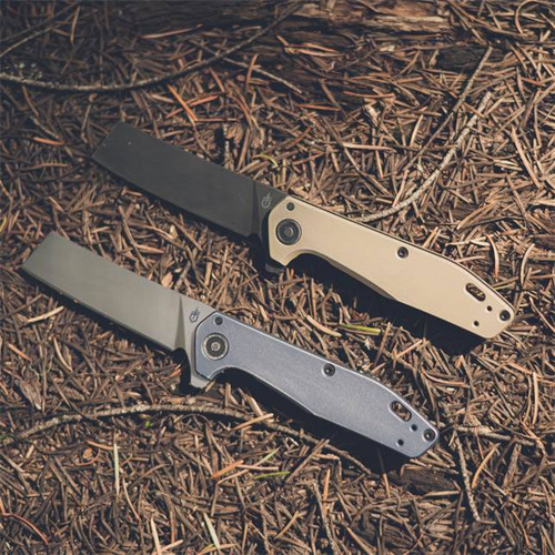 Gerber - Zavírací nůž Fastball Cleaver - 20CV - Coyote Brown - 30-001841