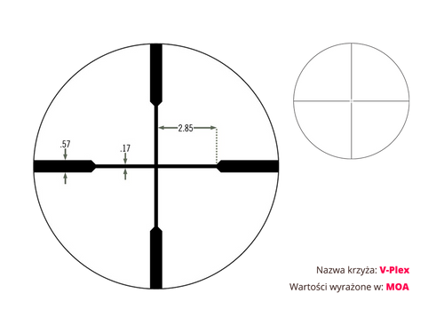Vortex Optics - Crossfire II 2-7x32 Scout V-PLEX Scope - CF2-31002
