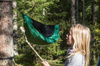 Ticket To The Moon - Houpací síť Pro s moskytiérou - Forest Green - TMPRO51