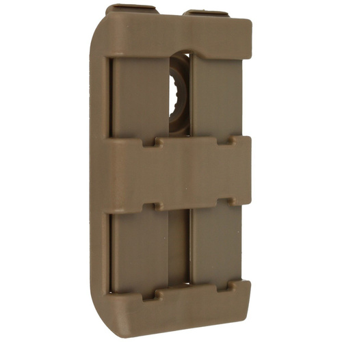 ESP - Dvojitý držák 360° na MOLLE - Khaki - UBC-04-2 KH
