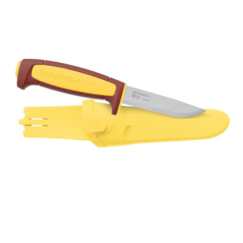 Morakniv - Nůž Outdoor Basic 511 - žlutá / dala červená - NZ-511-CS-261R