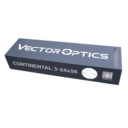 Vector Optics - Puškohled Continental x8 3-24 SFP ED - 56 mm - černý - SCOL-50