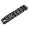 Strike Industries - LINK KeyMod / M-LOK Rail - 7 slotů + QD - černá - LINK-RS-7-QD