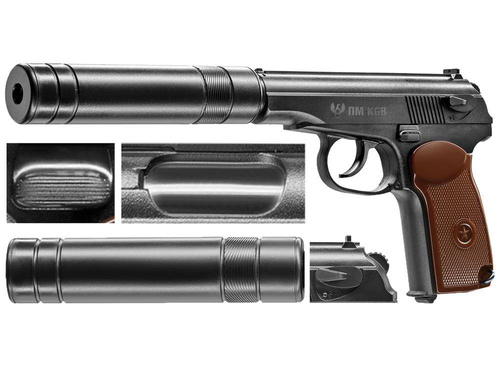 Umarex - Legends KGB vzduchovka s tlumičem - 4,5 mm - 5.8145
