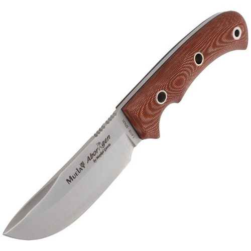 Muela - Křovinořez s plnou špičkou Micarta 120 mm - ABORIGEN-12C