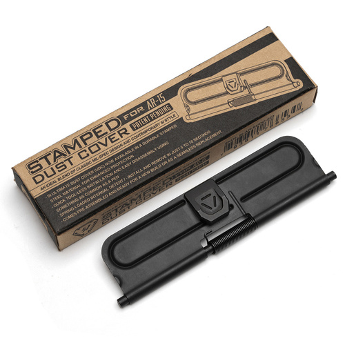 Strike Industries - Prachový kryt pro AR-15 - ocel - černý - SI-AR-SUDC-223
