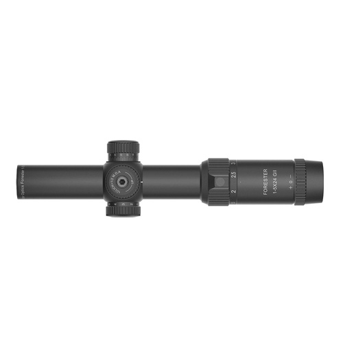 Vector Optics - LPVO Scope Forester 1-5x24IR - 30 mm - SFP - černý - SCOC-03
