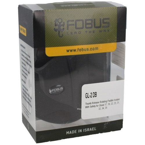 Fobus - Pouzdro pro Glock 17, 19, 19X, 22, 23, 31, 32, 34, 35, 45 - otočné - pravé - GL-2 DB