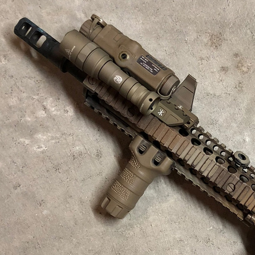 Unity Tactical - Záložní pevný přední železný zaměřovač Fusion - Černá - FUS-S2B
