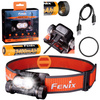 Fenix - Čelovka LED HM65R-T V2.0 - 1600 lm - černá/červená - HM65R-T V2.0