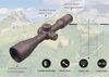 Vector Optics - Puškohled 34mm Continental x6 4-24x56 - FFP - VEC-MBR - FDE - SCFF-39