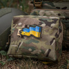 M-Tac - nášivka s vlajkou Ukrajiny - výšivka - Cordura 500D - levá - zelená Ranger - 51298023