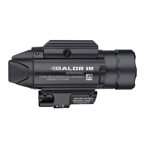 Olight - Zbraňové LED světlo s laserovým zaměřovačem BALDR IR - 1350 lumenů - černé