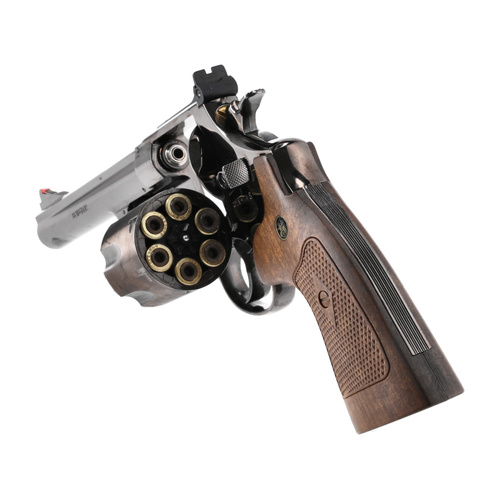 Umarex - Vzduchovka Smith&Wesson M29 6,5" Revolver Replica - 4,5 mm BB - Kožené pouzdro - 5.8384 + 3.1613