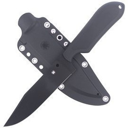 Spyderco - Nůž Perrin Street Bowie™ FRN/Kraton s černou čepelí - FB04PBB