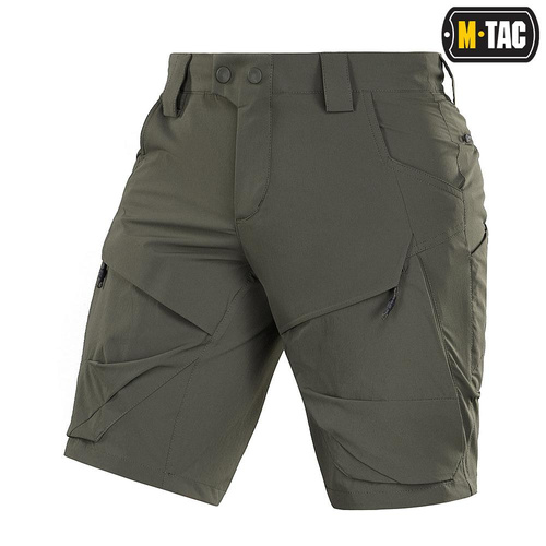 M-Tac - Taktické šortky Rubicon Flex - 4-Way Stretch - YKK - Army Olive - 20070062