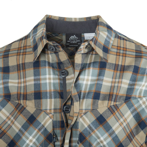 Helikon - Flanelová košile MBDU® - Timber Olive Plaid - KO-MBD-PO-PF