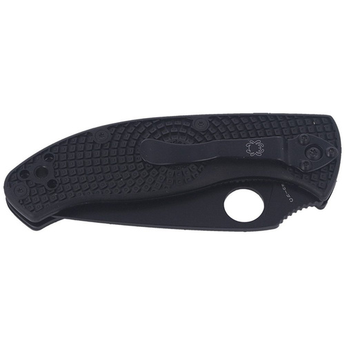 Spyderco - Taktický zavírací nůž Tenacious FRN - černý - C122PBBK