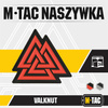 M-Tac - 3D PVC náplast Valknut - červená / černá - 51163233