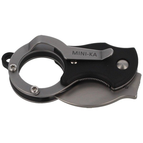 FOX - Zavírací nůž Mini-KA černý nylon, pískovaný - FX-535
