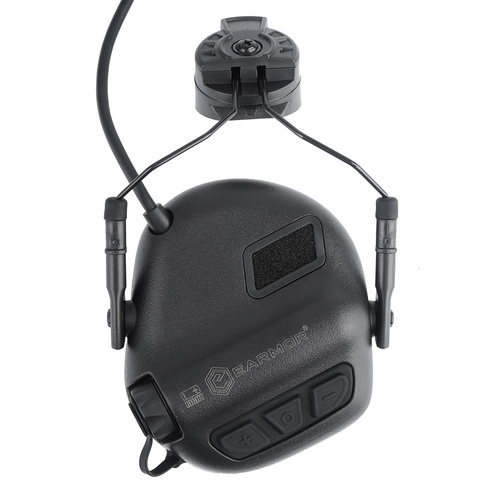 Earmor - Komunikační náhlavní souprava M32H PLUS pro přilby - držák ARC - Coyote - M32H-TN/ARC (PLUS)