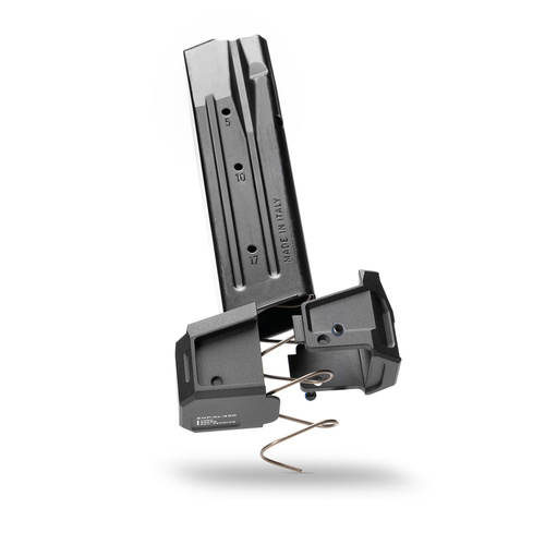 Strike Industries - Patka zásobníku EMP pro SIG SAUER P320 - hliníková - černá - SI-EMP-AL-P320-BK