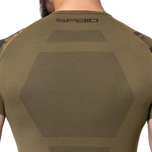 Spaio - Taktické termo tričko - Forest Green