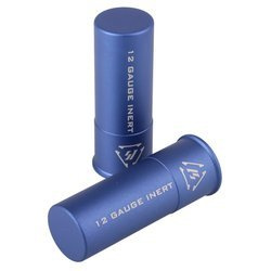 Strike Industries - Hliníková kulatá atrapa ráže 12 mm - 2 ks - SI-DR-AL-12GA-BLU