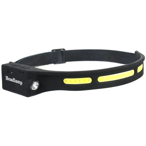 Speras - LED svítilna / čelovka B47L-1 - 500 lumenů - USB-C - černá - B47L-1