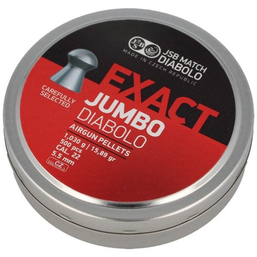 JSB - Přesné Jumbo pelety - 5,52 mm - 500 ks - 546247-500