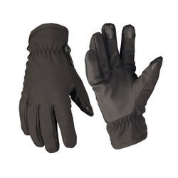 Mil-Tec - Softshell Thinsulate™ Zimní rukavice - Černé - 12521302