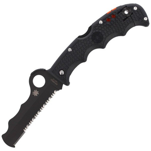 Spyderco - Záchranářský nůž Assist™ FRN Black / Black Blade - C79PSBBK