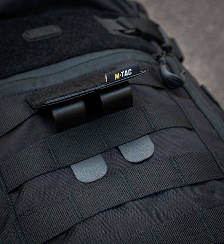 M-Tac - Molle panel na nášivky - 80 mm x 85 mm - černý - 10123002