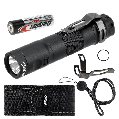 Walther - Svítilna LED EFA1 - 350 lm - černá - 3.7143