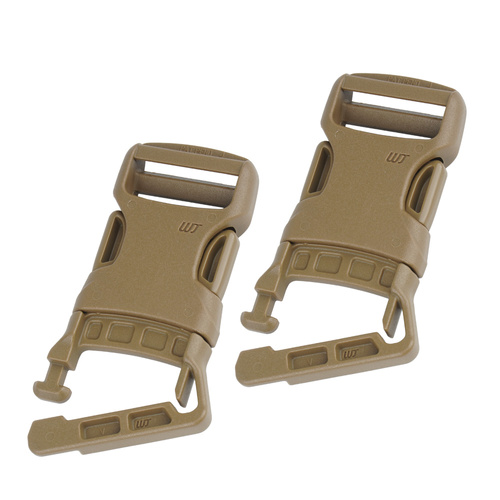 Tasmánský tygr - SR 25 Bezpečnostní přezky QA - 2 ks. - Coyote Brown - 7278.346