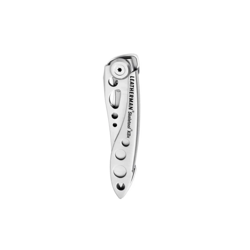 Leatherman - Zavírací nůž Skeletool KBX EDC - kombinovaná čepel - Stainless - 833176