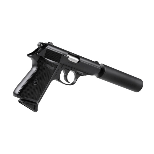 Umarex - ASG replika pistole Walther PPK/S SD - zelený plyn - černá - 2.6558