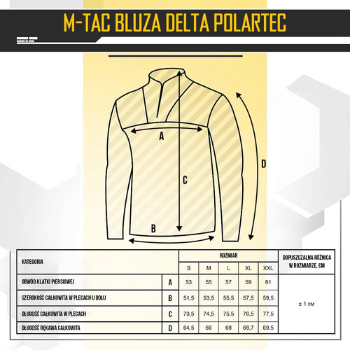 M-Tac - Polartec Delta Fleece - Coyote - 70016005
