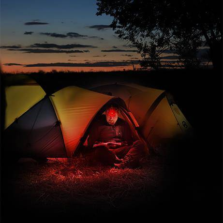 Fenix - Čelovka LED s dobíjecí baterií 5000 mAh - 1600 lumenů - HM70R